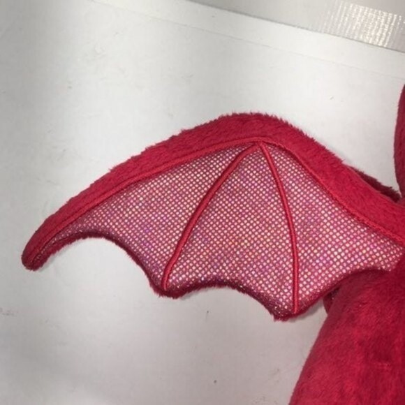 Build-A-Bear Workshop Magic Quest Ellie Dragon Plush Red Size 15 Inches - Picture 5 of 7